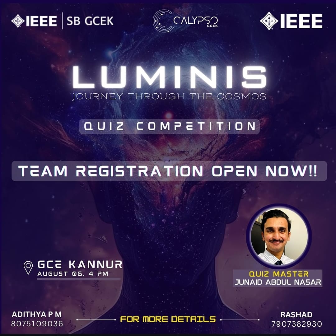 LUMINIS - The AstroQuiz with Quiz Master Junaid Abdul Nasar